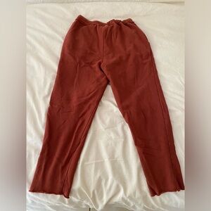 Eileen Fisher Rust Track Pants